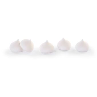 Picture of MERINGUE WHITE1.5CM EDIBLE SPRINKLES X 50G
